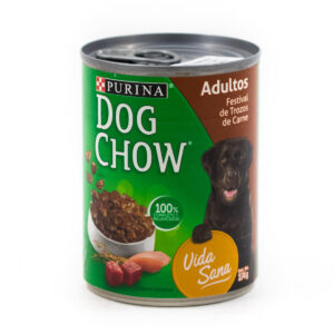 Dog Chow Festival de trozos de Carne 374g