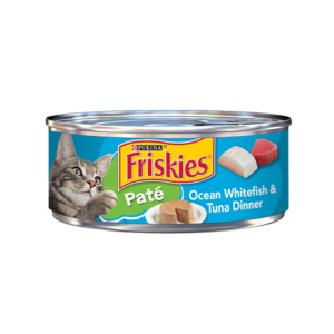 Purina Friskies Paté con Pescado Blanco Y Atún 156 gr