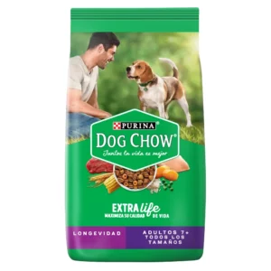Dog Chow senior extra life longevidad 3.7 kg