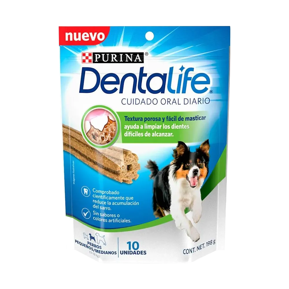 P.DentaLife Perro Raza Pequeña y Mediana Bolsa 7 oz