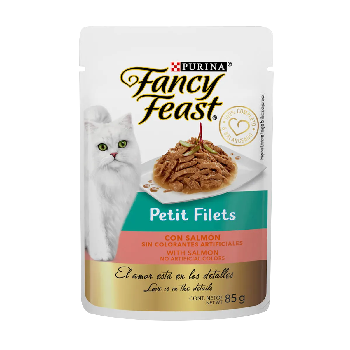 Fancy Feast filete Salmon 85 gr