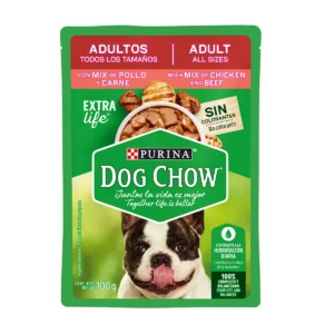 Dog Chow Adulto pollo y carne 100 g