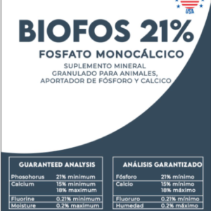 Suplemento Biofos Americano 45 Kg (Fosfato de Calcio)